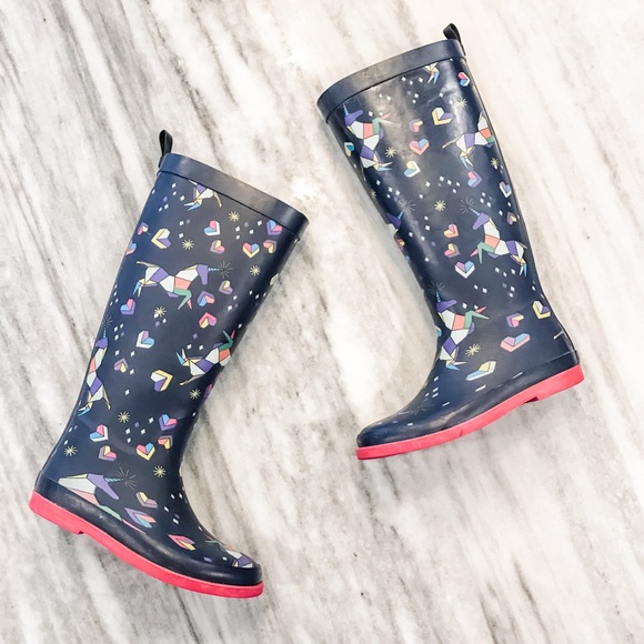 Cay & Jack Other - {Cat & Jack} Girl’s Knee High Unicorn Rain Boots